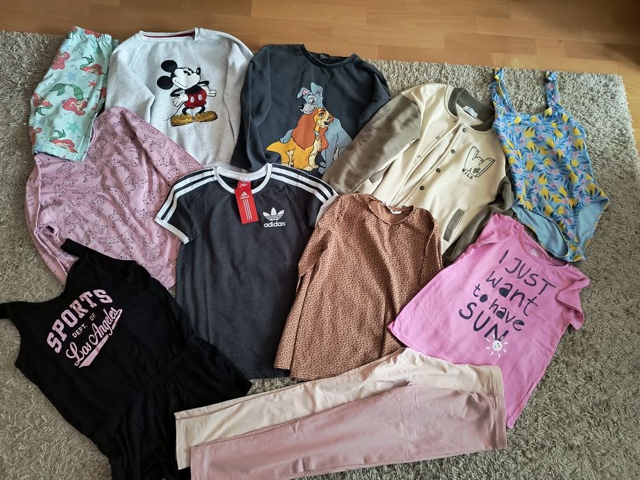 Ubrania 140 dziewczynka