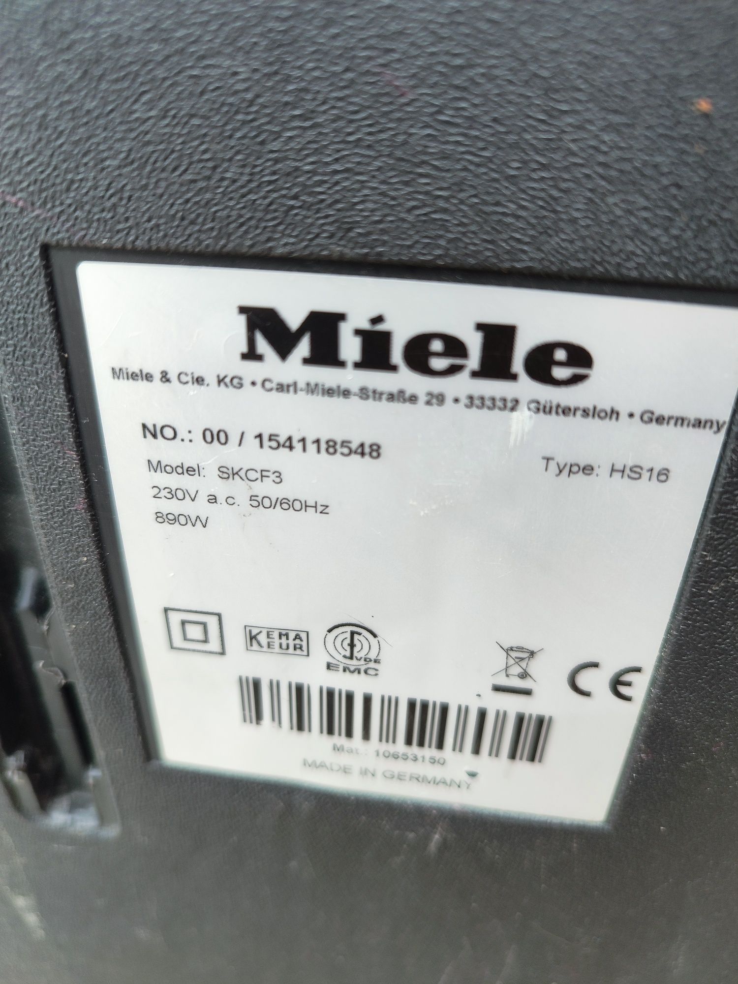 Solidny Odkurzacz Miele HS16 Stan Bdb sprawny 100% możliwa wysyłka
