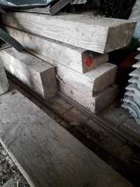 Drewno konstrukcyjne 80x160 pozostało po budowie