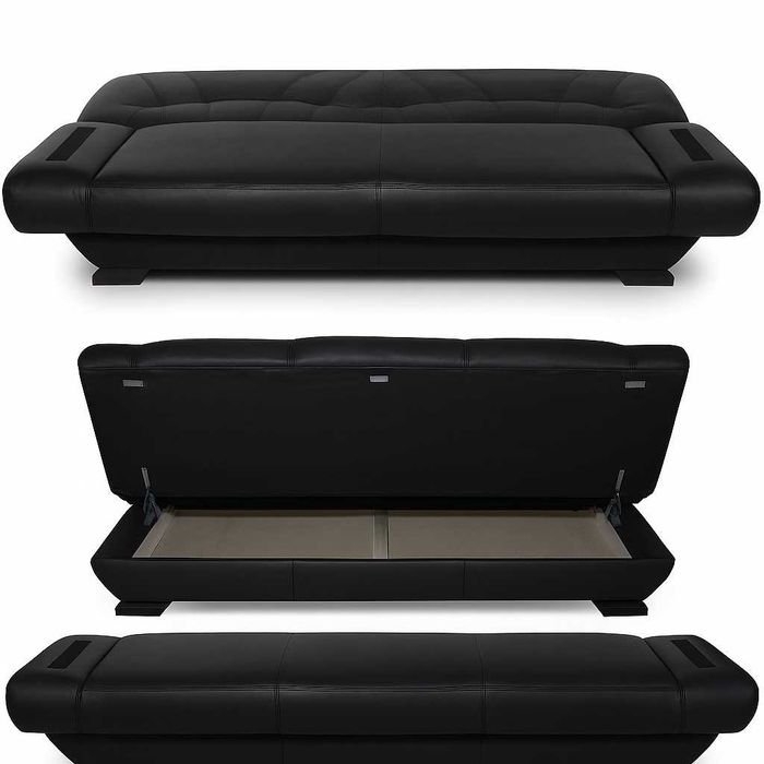 Zestaw wypoczynkowy GALA skóra 100% naturalna - dostępny OD RĘKI!