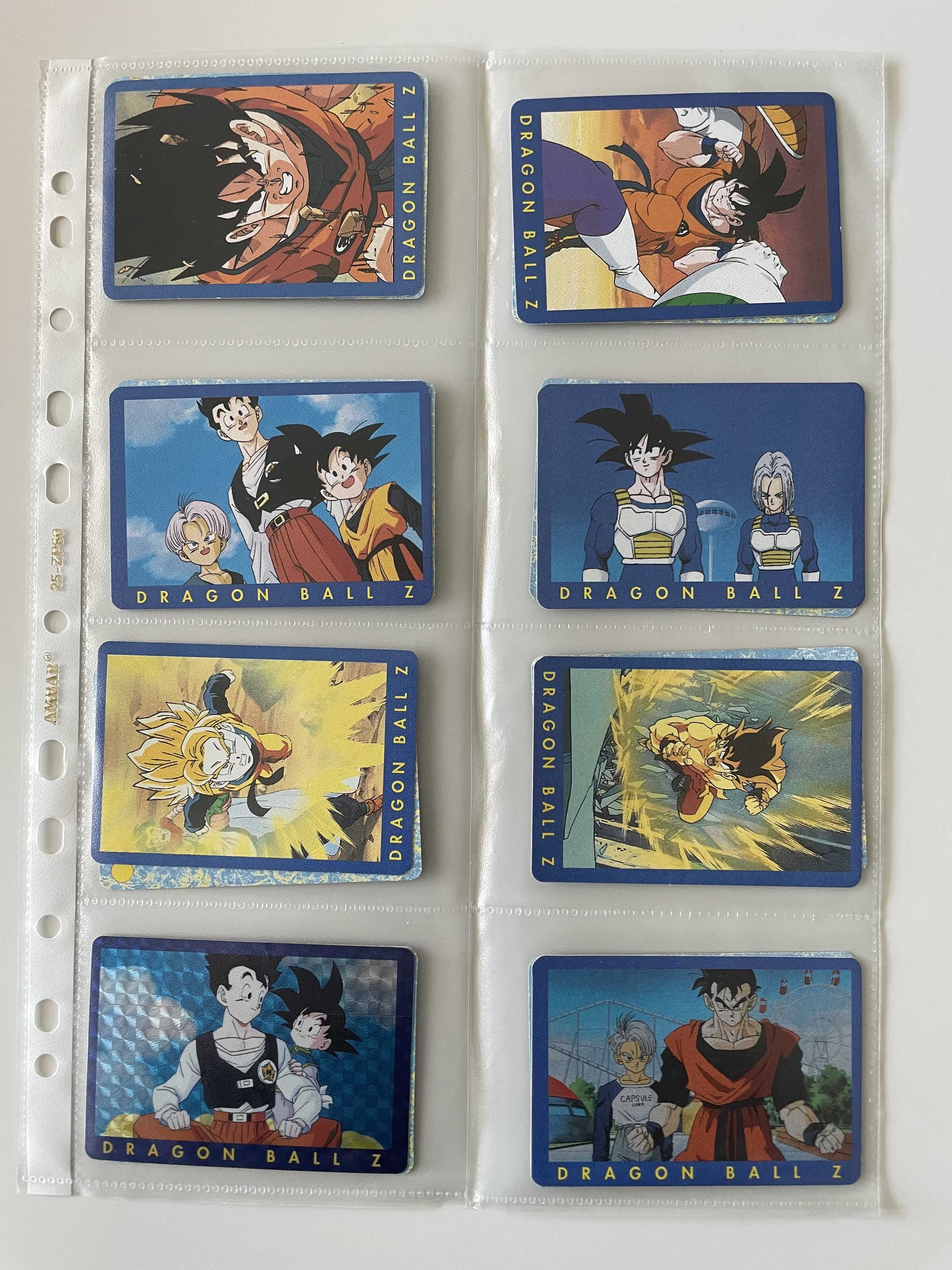 Cartas Dragon Ball Z - Série 1 (moldura azul)