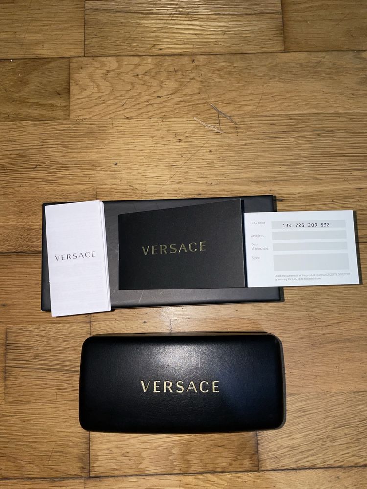 Oculos Versace Medusa Black