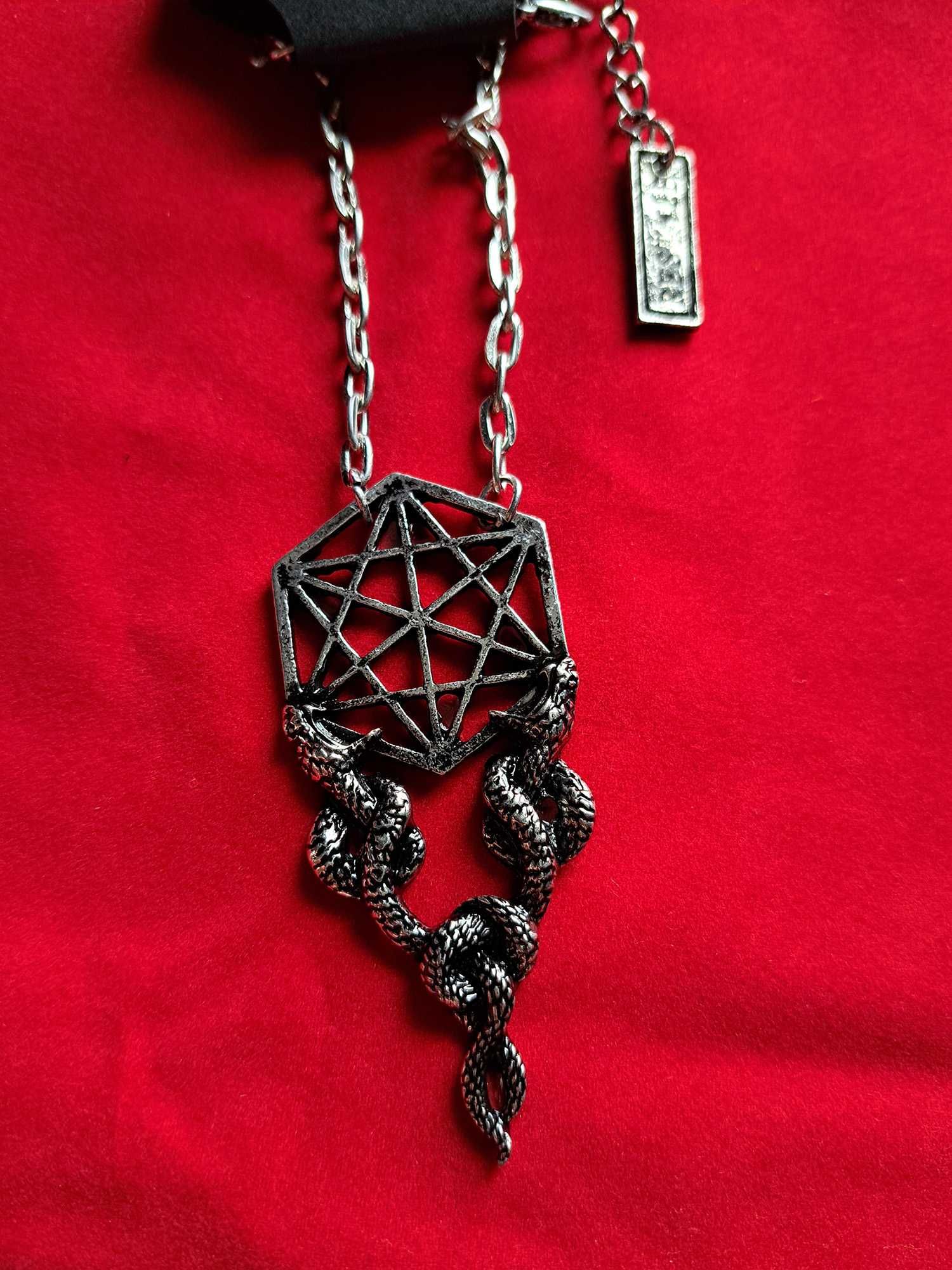 Sacred Snakes Silver Restyle gothic goth gotycka biżuteria
