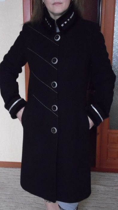 Пальтo бренд Nina Vladi,подарунок,якісний пошив,кашемір і шерсть,пр