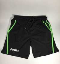 Мужские эластичные спортивные шорты Joma COMBI черные новые XS-S