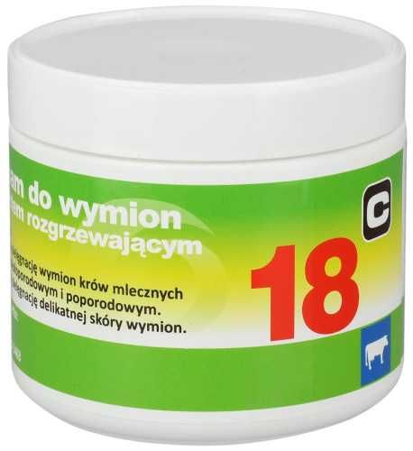 Balsam „18” do wymion z efektem rozgrzewającym 500ml