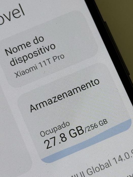 Xiaomi mi11t pro 8/256gb desbloqueado(ACEITO RETOMA)