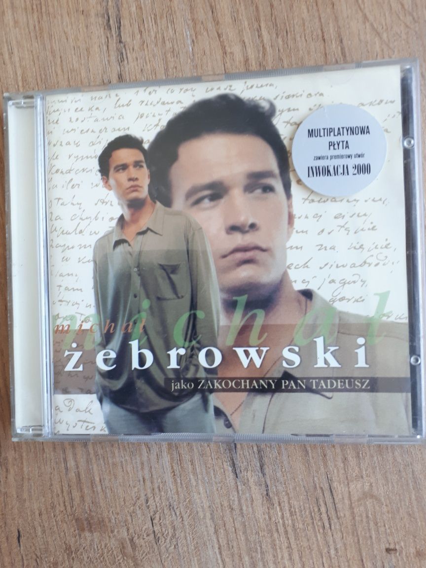 CD - M. Żebrowski - Zakochany Pan Tadeusz . Sprzęt AV . Płyty . Kasety