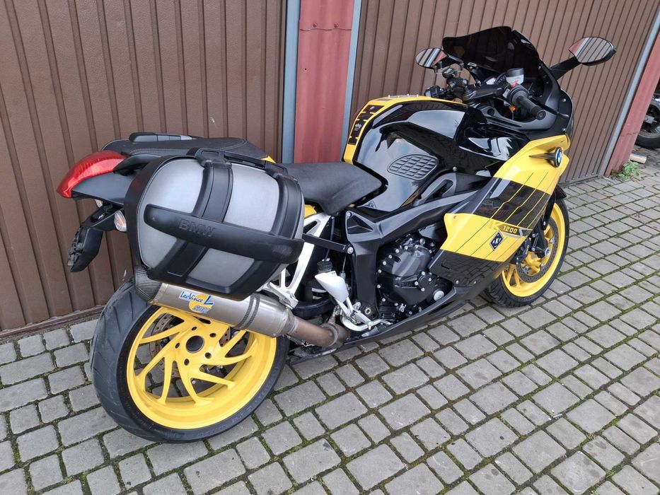 Piękna Bmw K1200 S z Niemiec, Kufry MOTOCYKLE ŻURAWICE