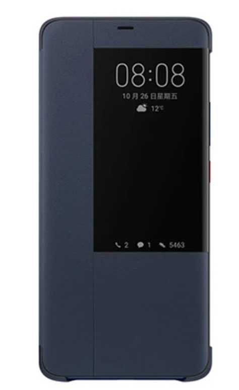 Oryginalne Etui Smart Cover Pokrowiec do Huawei Mate 20 niebieski