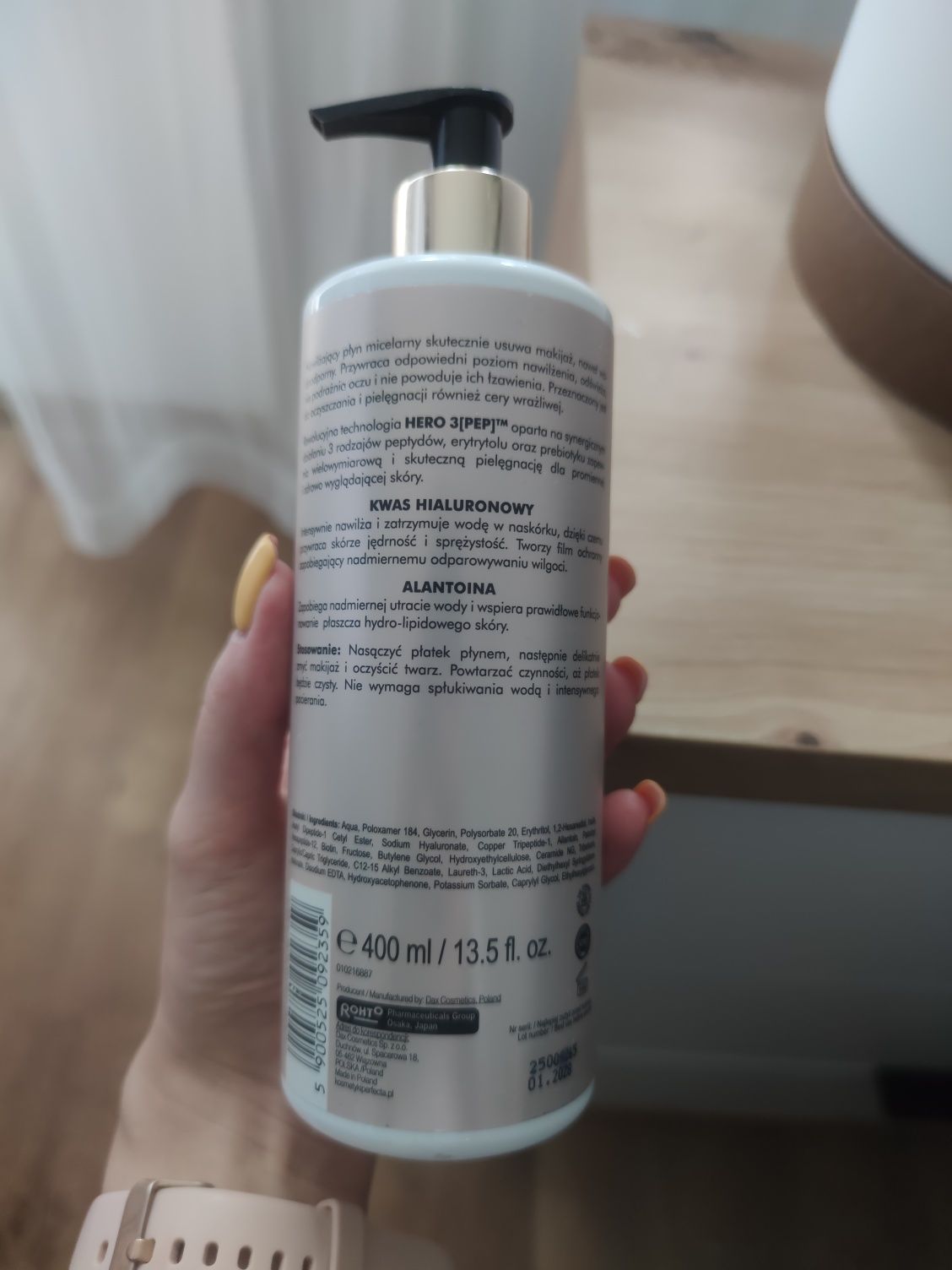 Nawilżający płyn micelarny Perfecta Skin Małgorzata Kożuchowska