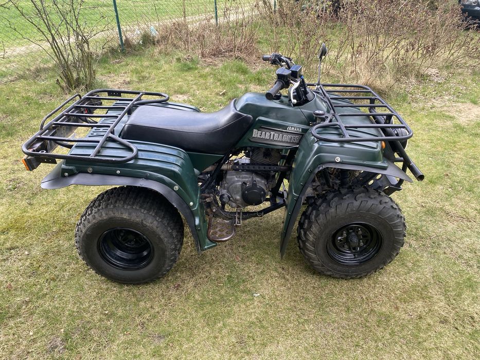 Quad Yamaha Bear Tracker 250 zarejestrowana