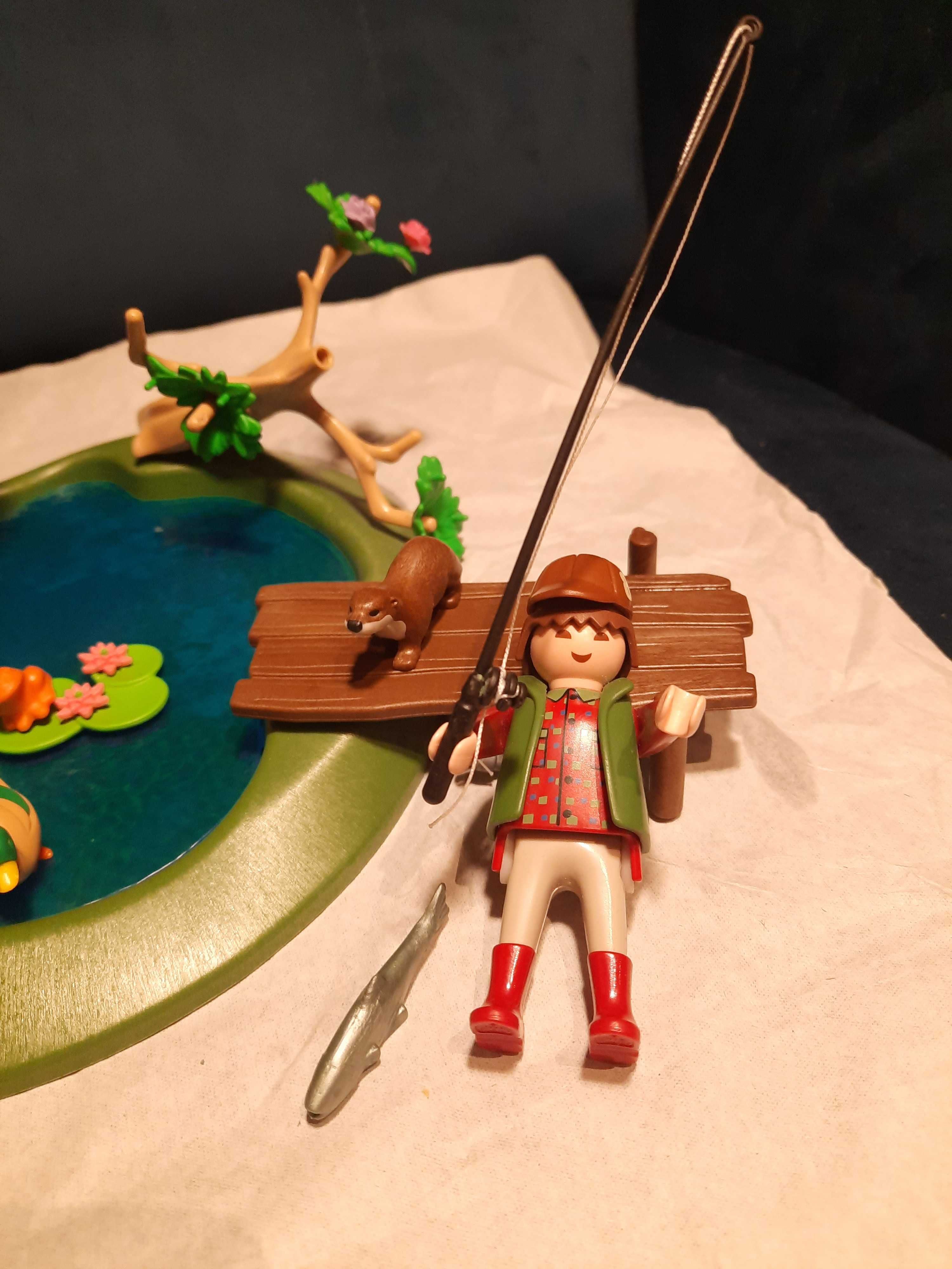 Playmobil 6816 COUNTRY Staw z wędkarzem