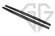 накладки на пороги BMW M3 F80 F81 M4 F82 F83 лезвия карбон MP Style