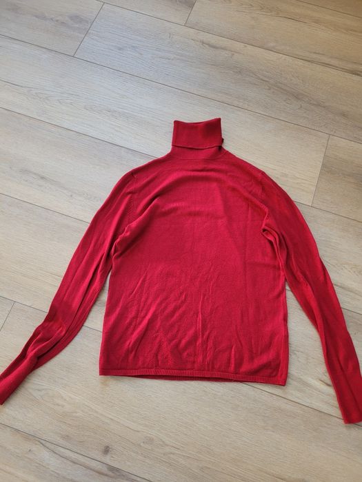 Golf damski czerwony bordowy Only S