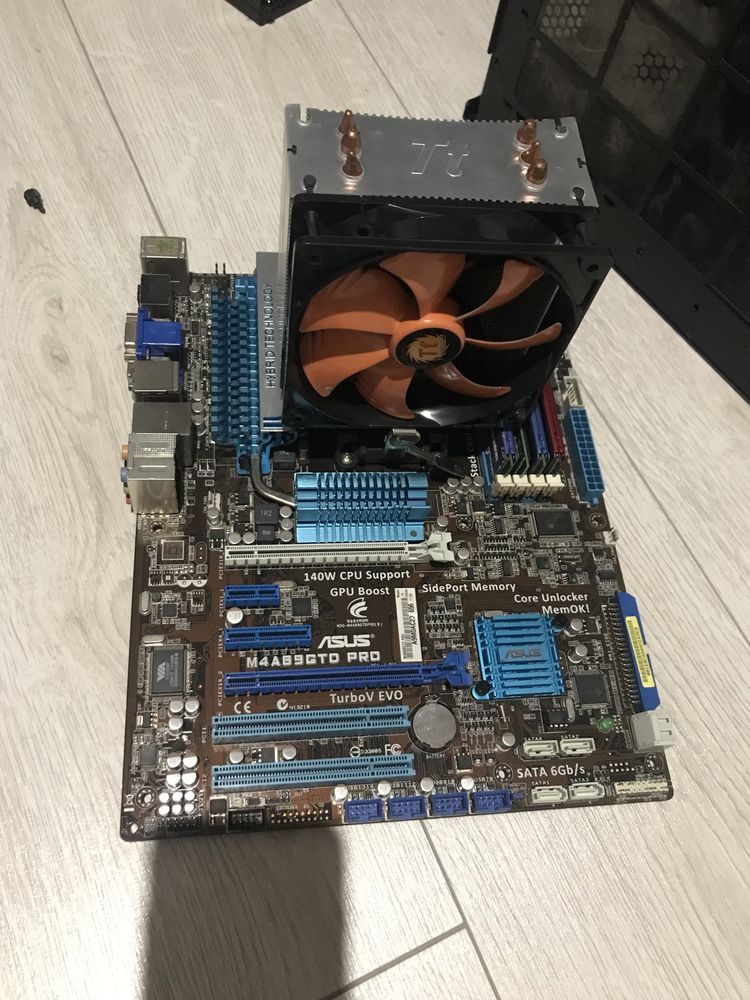 Płyta główna Asus M4A89GTD PRO+ Amd Phenom II x4 955+ chłodzenie+Ram