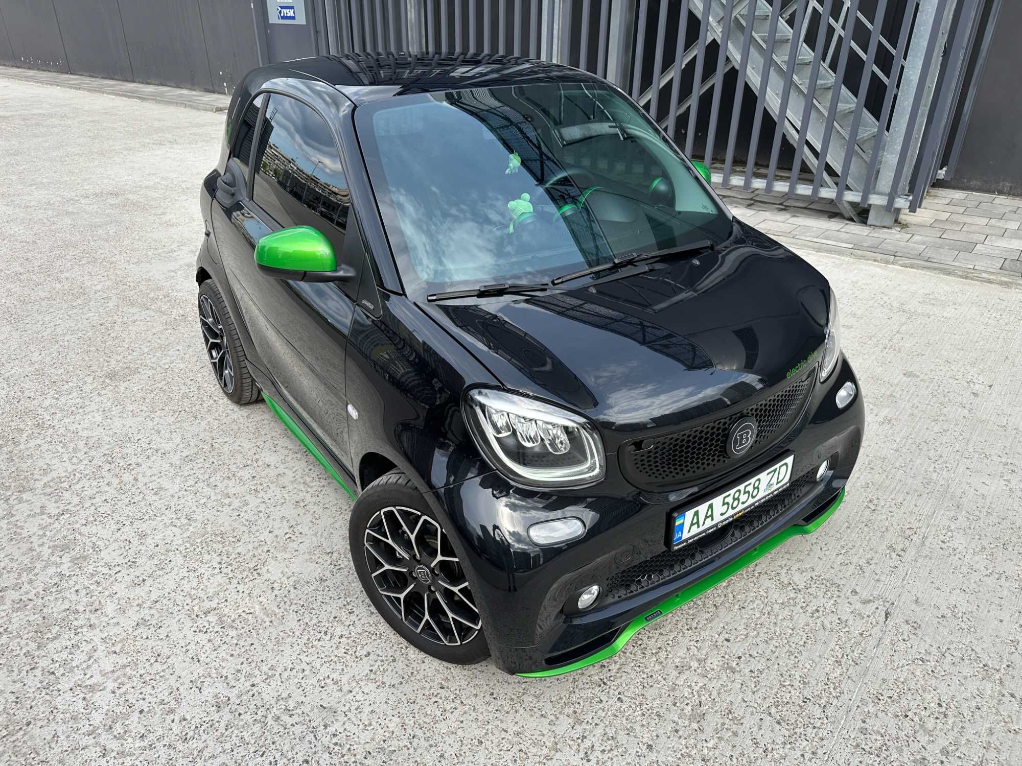 Smart Fortwo 453 ED Greenflash Brabus 12/2017