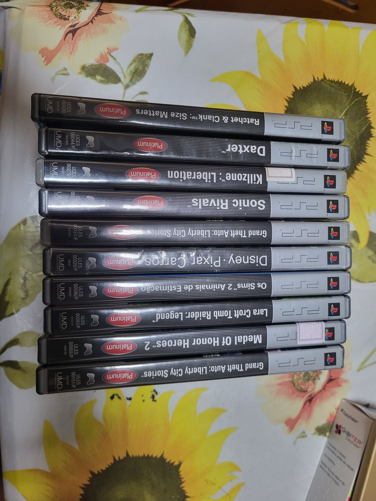 Jogos da psp usados bem conservados