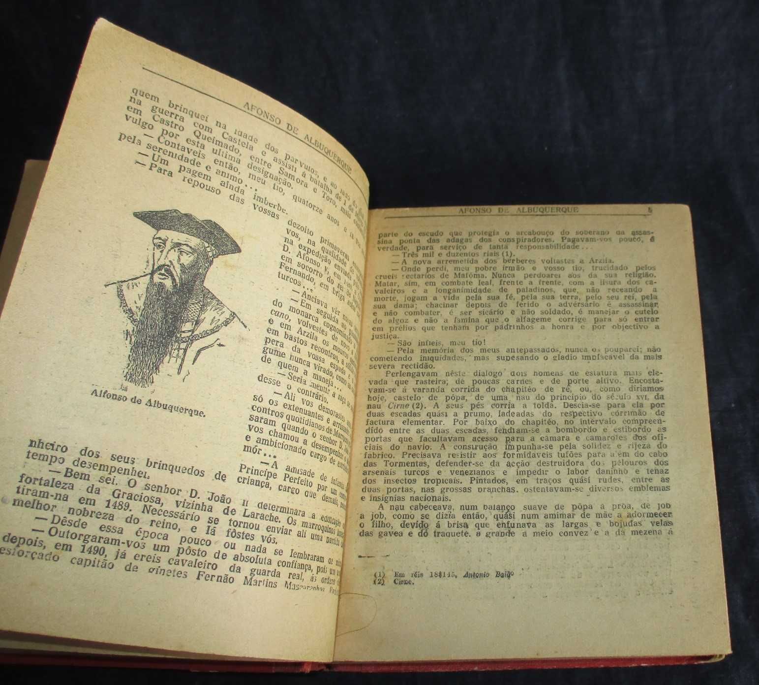 Livro Afonso de Albuquerque Eduardo de Noronha 1ª edição 1926