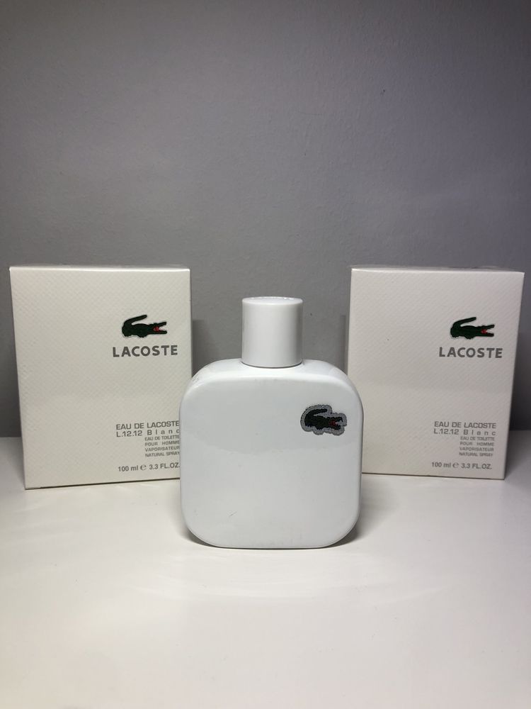 Духи чоловічі Lacoste Eau De Lacoste L12.12 Blanc. Лакосте Бланк