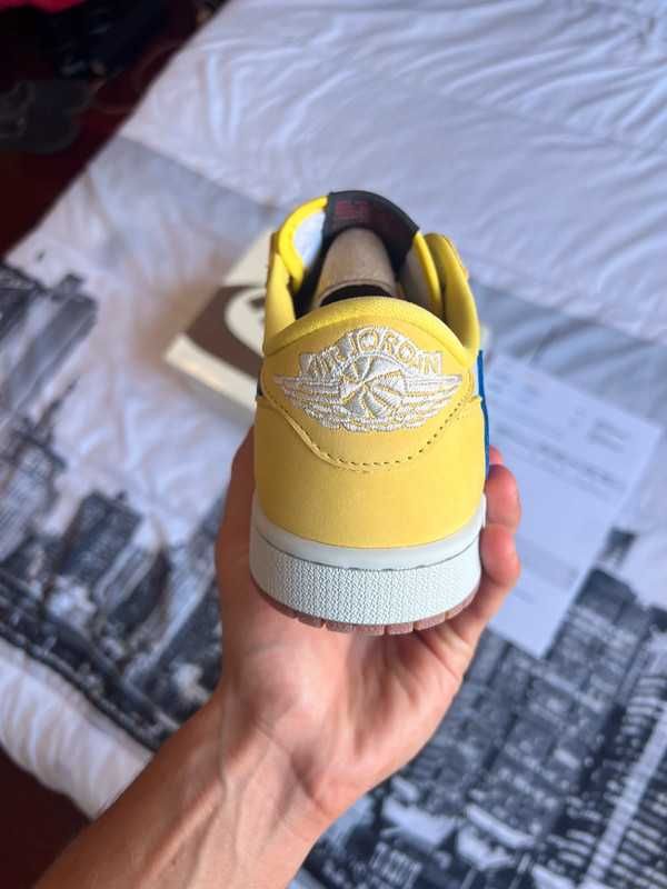 Travis Scott x Jordan Air Jordan 1 Low OG Canary Yellow R.42