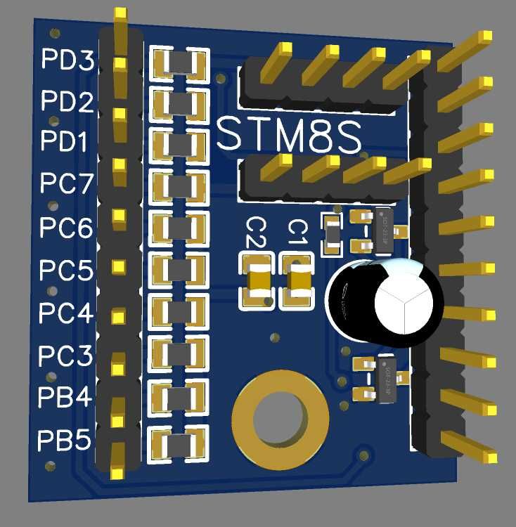 Плата микроконтроллера CH32V003F4P6  і CH32V006F8P6  Development Board
