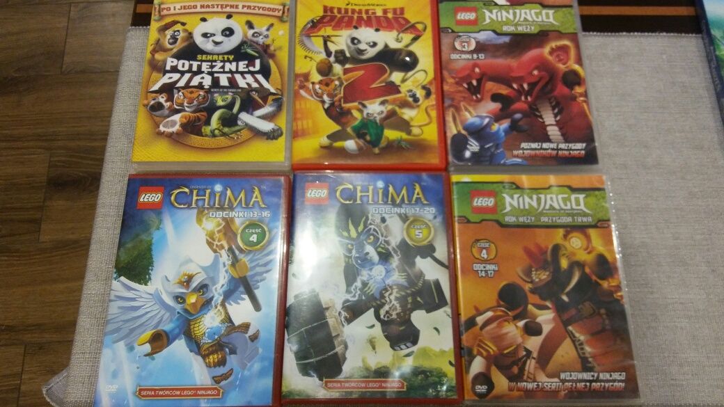 Dvd bajka Lego Chima cz.5 odcinki 17-20