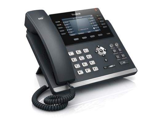 Telefon przewodowy z Yealnik SIT-T46G + Przystawka sekretarska EXP40