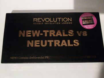 Makeup Revolution  paleta cieni do powiek New-Trals vs Neutrals