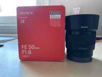 Sony FE 50mm 1,8 jak nowe