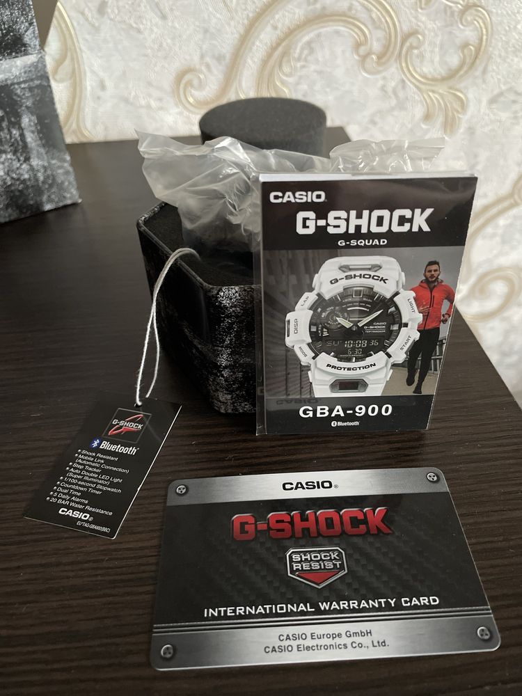 Годинник CASIO G-SHOCK G-SQUAD GBA-900-1AER оригінал