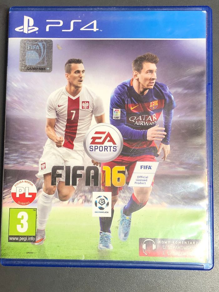 Gra PS4 Fifa 16 Polska wersja PS4