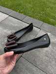 Melissa r. 38 czarne buty baleriny gumowe