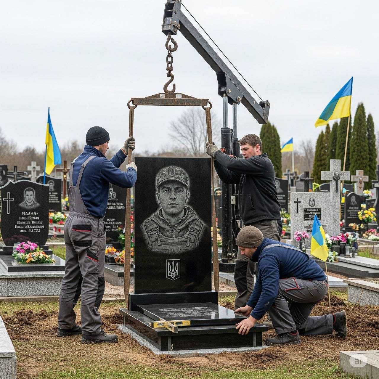 Пам'ятник за 7 днів | установка памятників | памятники из гранита