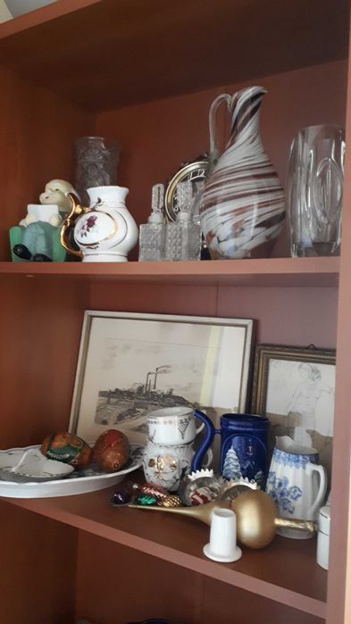 starocie bibeloty szkło porcelana i inne