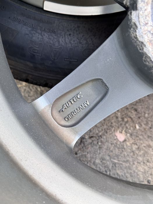 Диски  Autec 114,3 5 17   ЕТ 38,  ЦО 70