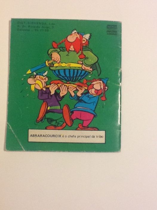 Asterix (EDIÇAO RARA - livro miniatura anos 70)
