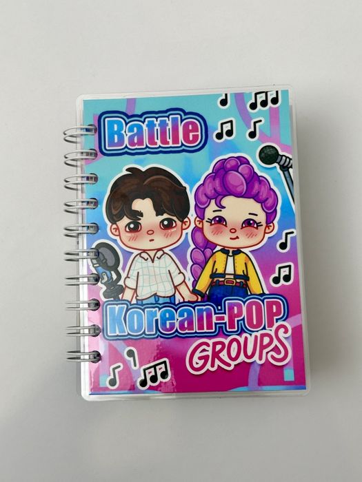 Альбом на липучках К-РОР  Тока Бока Ляльки