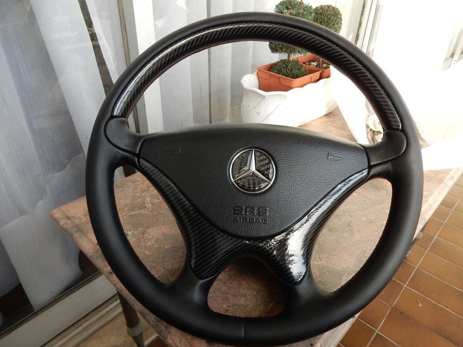 Volante completo em muito bom estado para Mercedes SLK R170 Facelift