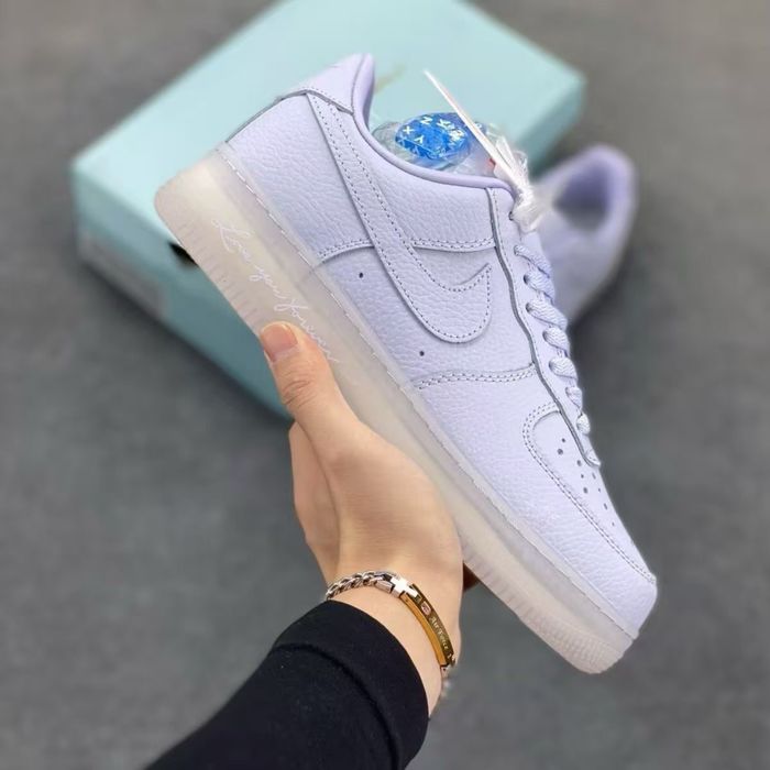 (БЕЗ ПЕРЕДОПЛАТИ)Nike Air Force Nocta найк ар аер форс нокта фіолетові
