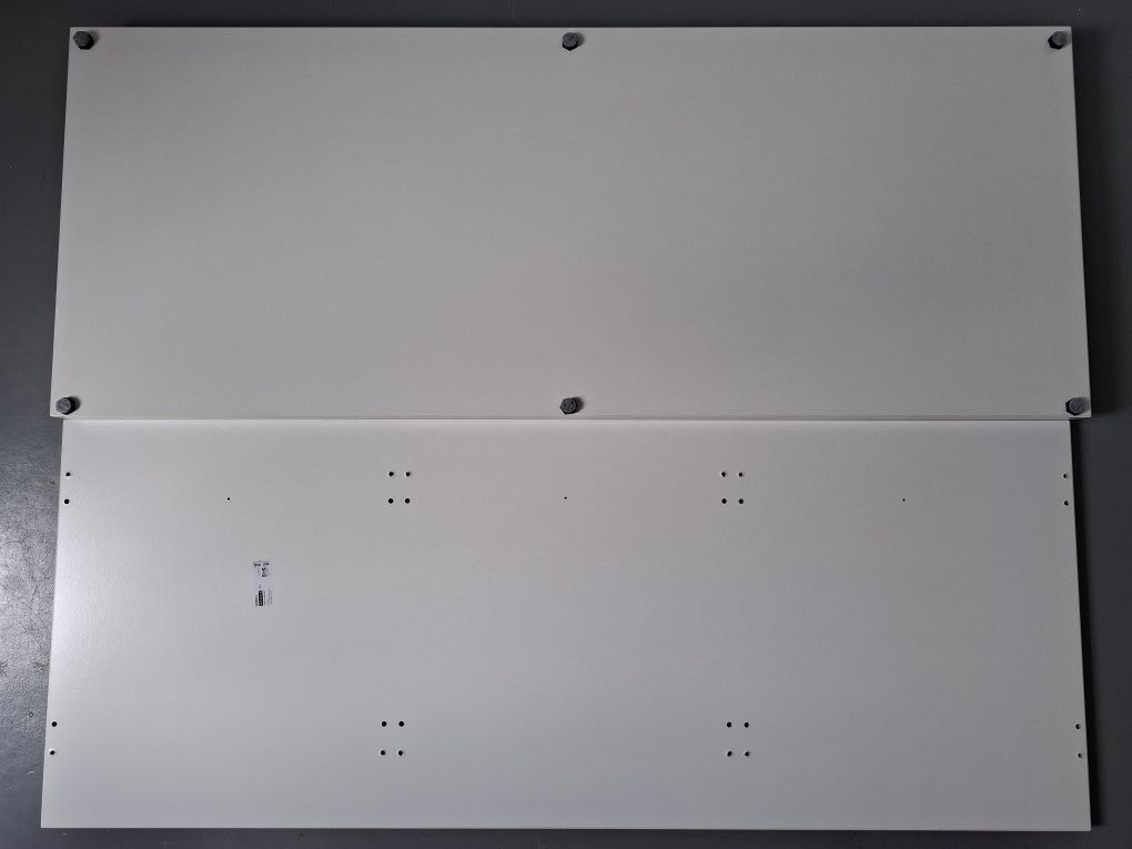 IKEA Nordli blat I cokół, biały 120×47 cm