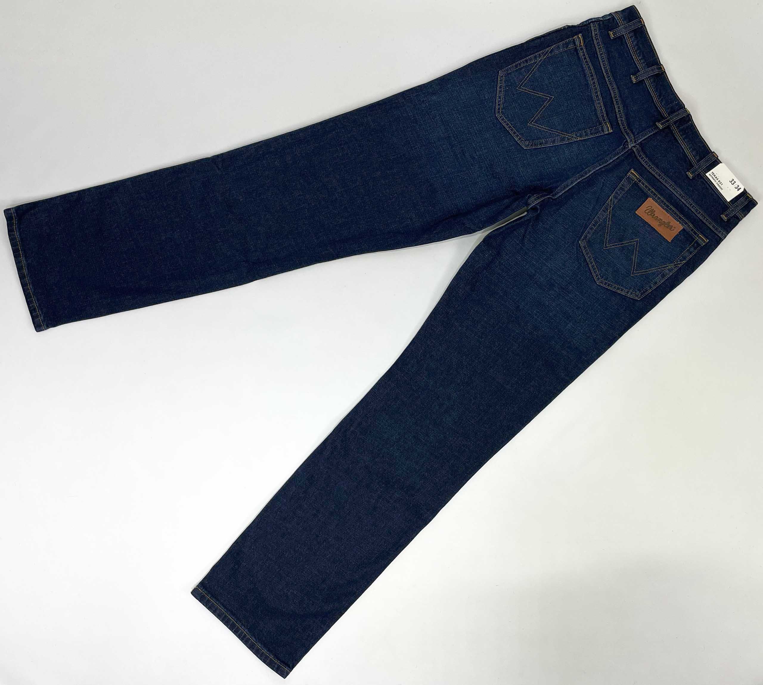 Spodnie męskie Wrangler Texas 821 Midnight Haze Straight W34 L30