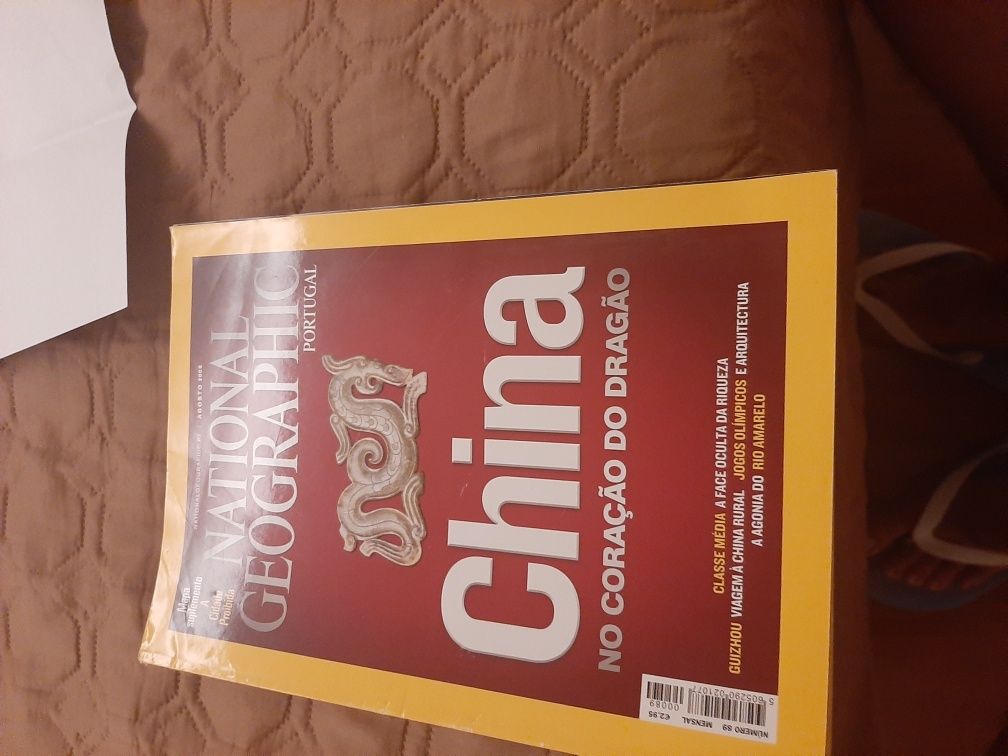 Revistas national geographic 2008,2009 e 2010