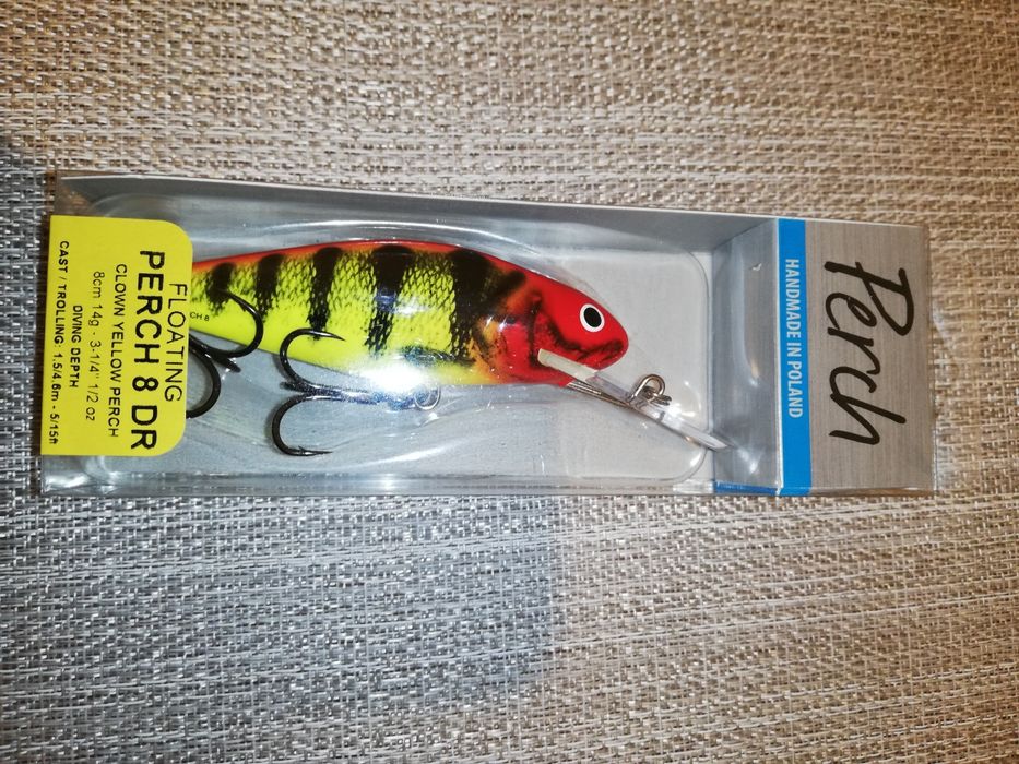 Wobler salmo perch dr 8cm CYP