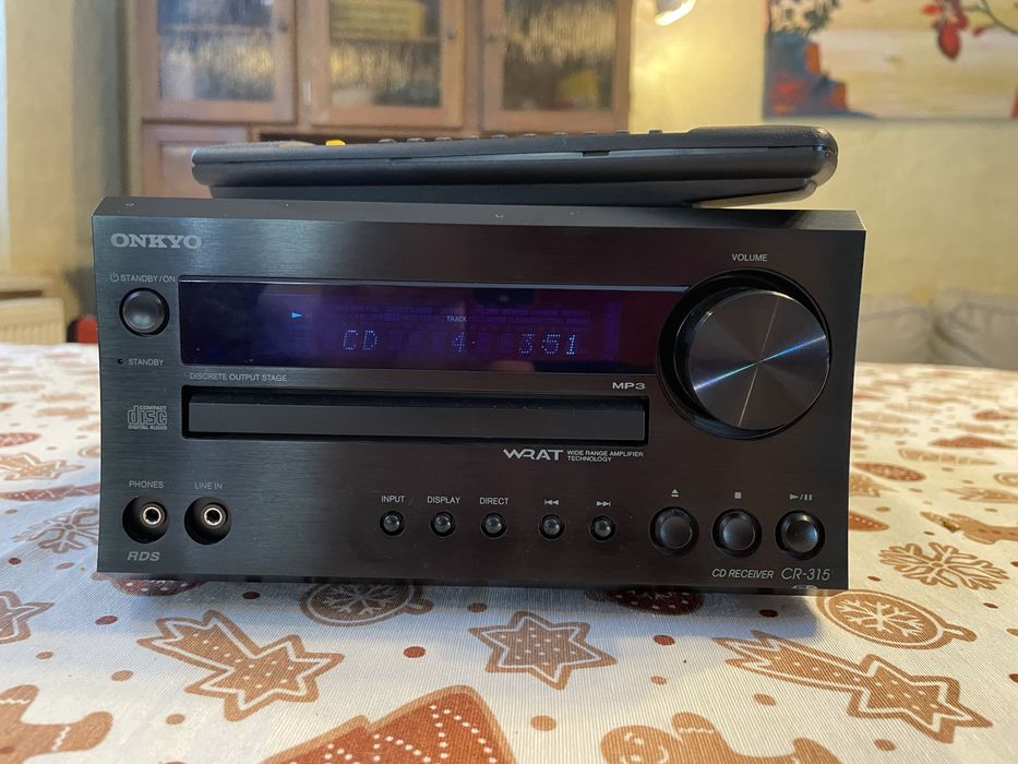 Onkyo CR-315 amplituner z idtwarzaczem cd i pilot