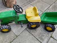 Traktor na pedały rollytoys lat z przyczepą Rzeszów