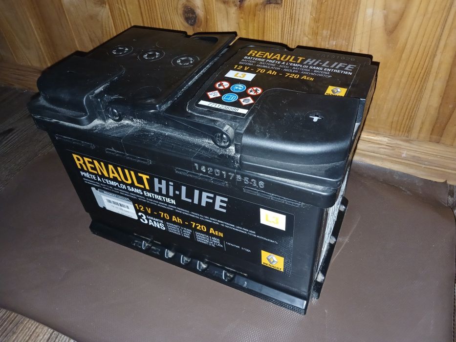 Акумулятор Renault 70 Ah