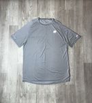 Футболка New Balance размер 2XL оригинал спортивная мужская серая NB