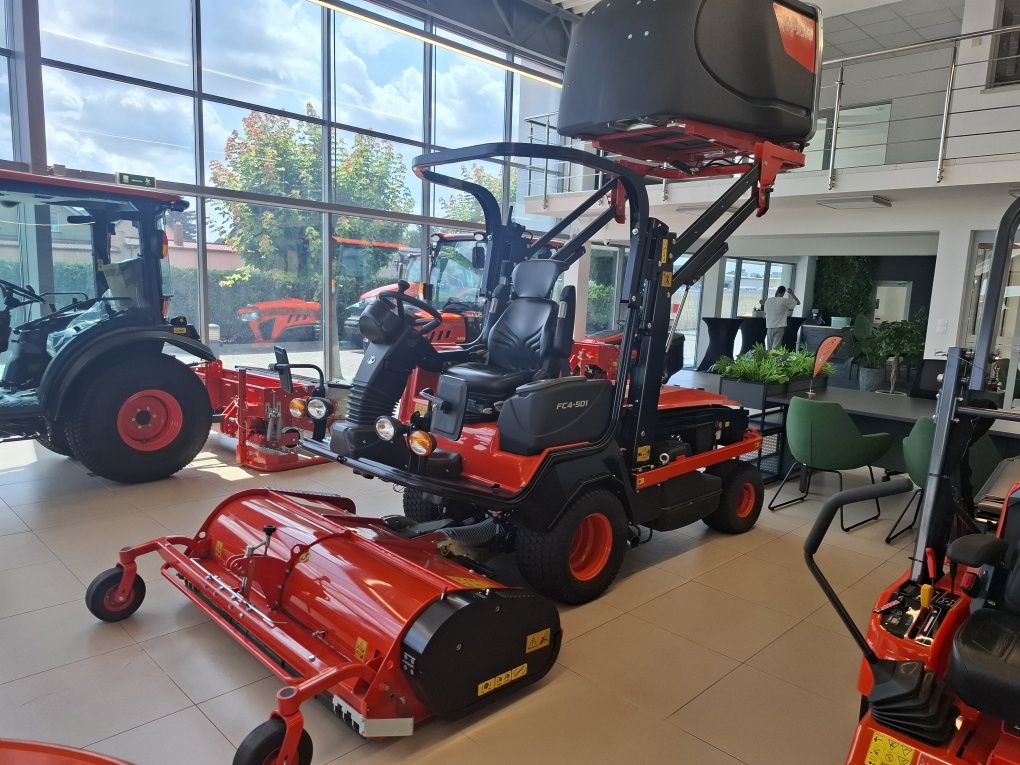 Kosiarka Kubota FC4-501, 50KM bijakowa 4w1 z koszem wysoki wysyp 1300L