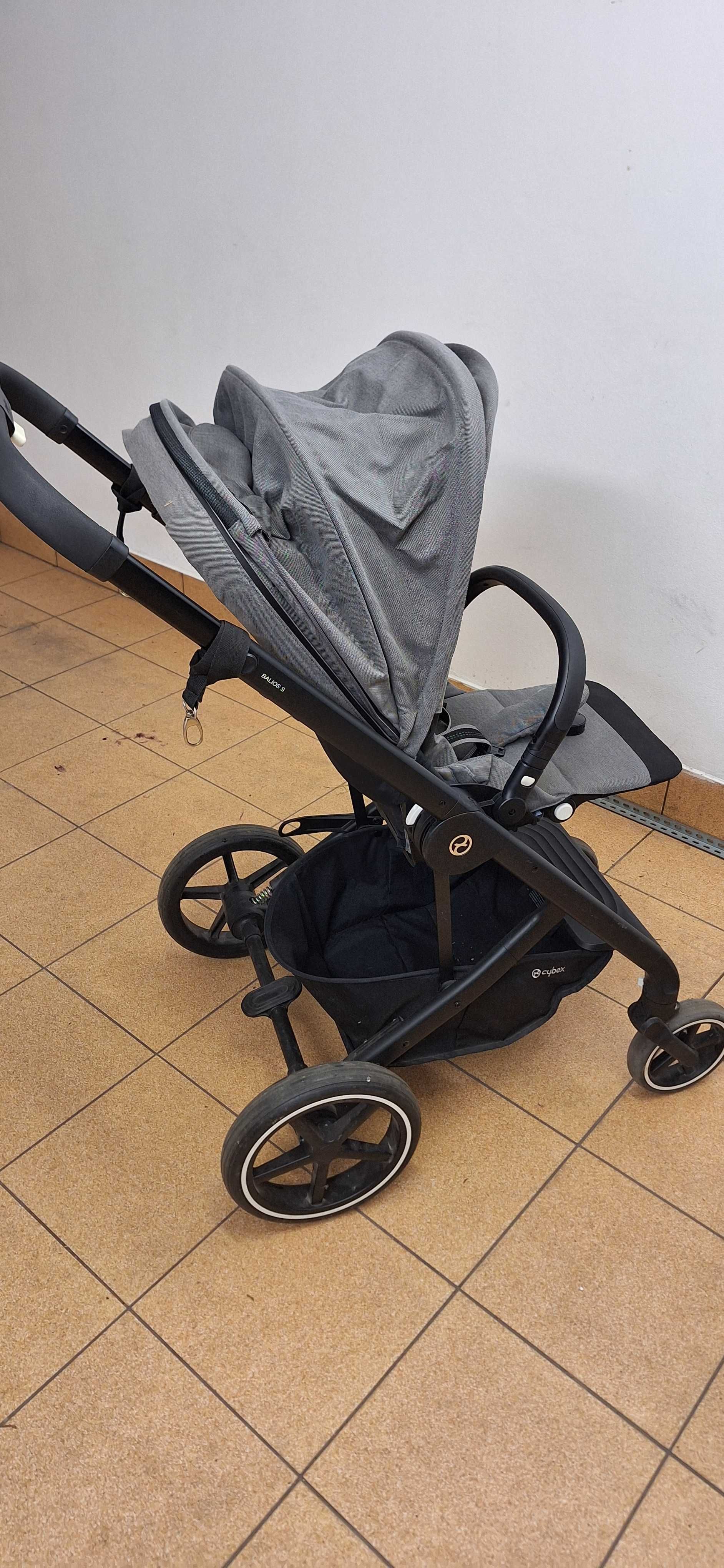 CYBEX BALIOS S LUX  wózek 3w1 z fotelikiem  Cybex Aton 5